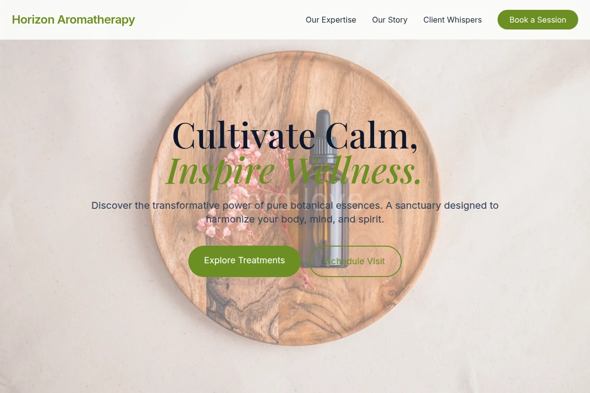 Horizon Aromatherapy Wellness Parlor