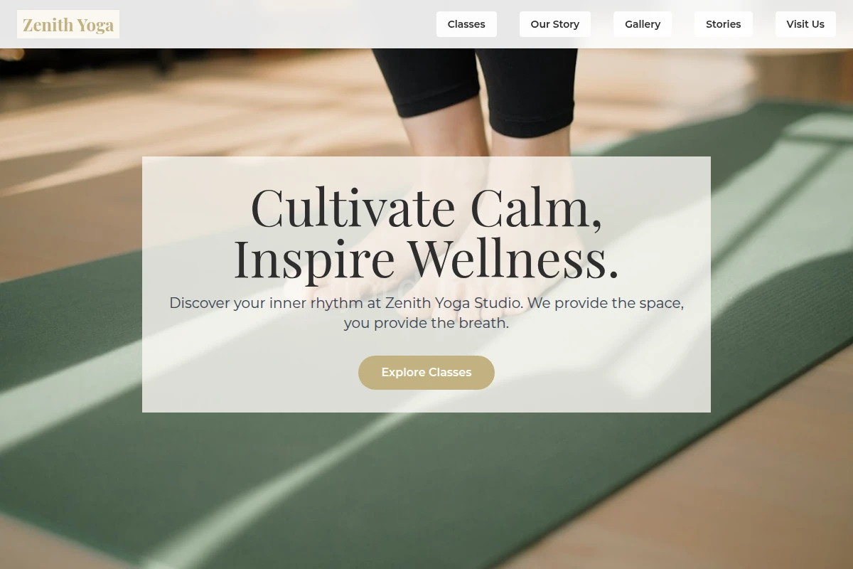 Zenith Yoga Studio